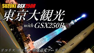 名古屋からバイクで「リコリコ」聖地巡礼したらただの不審者だった件。【GSX250R】【リコリス・リコイル】【聖地巡礼】