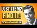 The SECRET to Finding LOST or STOLEN Items (WORKS LIKE MAGIC!) | Neville Goddard