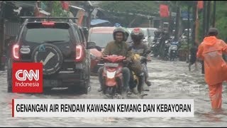 Genangan Air Rendam Kawasan Kemang dan Kemayoran