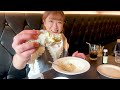 eng sub giant pasta challenge 😮 spicy seafood pasta eating challenge mukbang manli