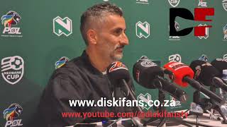 Jose Riveiro reflects on Orlando Pirates' 3-1 win over Baroka FC