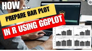 How to prepare Barplot with error bars in R using ggplot