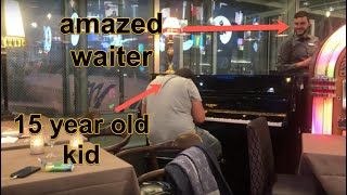 The guy who surprises everyone at that airport piano