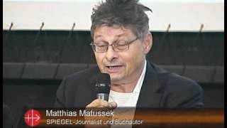 Matthias Matussek: Der Papst, die Neuevangelisierung und die Medien, Teil 1