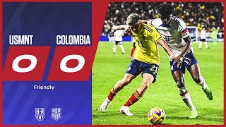 USMNT Play To Scoreless Draw with Colombia | USMNT 0-0 Colombia | Official Game Highlights
