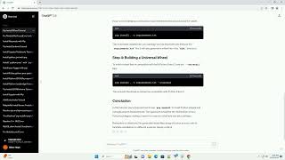 pip install getting requirements to build wheel
