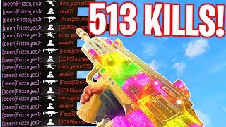 WORLDS FIRST 500+ KILL GAMEPLAY.. (WORLDS MOST KILLS in BLACK OPS 4!) - COD BO4