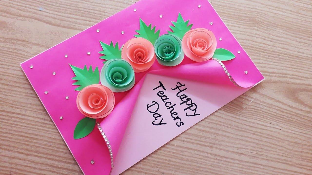 Beautiful Handmade Birthday Card// Birthday Card Idea.