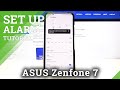 Change Alarm Clock Settings - ASUS Zenfone 7 and Alarm Clock