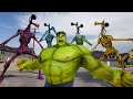 Hulk Vs Team Siren Head | Hulk Fight Ep#59| Siren Head in Trouble | Siren head