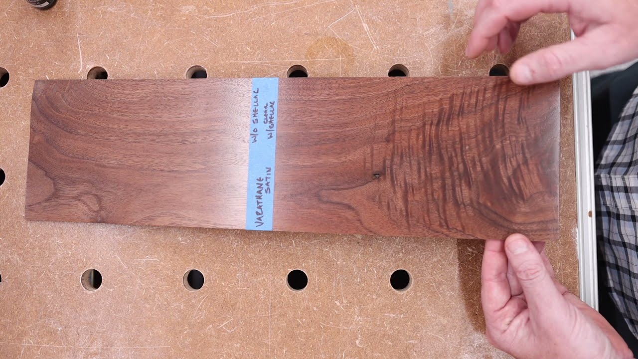 5 Different Finishes, 5 Different Results [Walnut Edition] - YouTube