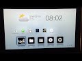 zidoo x1 android tv box start up test