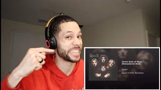 SEVEN SEAS OF RHYE-QUEEN-THIS WAS SUCH AN EPIC GUITAR SOLO-REACTION!!!