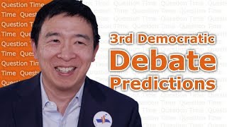 3rd Democratic Debate Predictions - 2020 Election | QT Politics