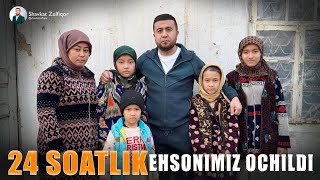 24 SOATLIK EHSONIMIZ OCHILDI ULGURIB QOLING‼️