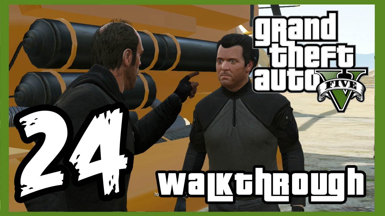 Grand Theft Auto V Walkthrough PART 24 [PS3] Lets Play Gameplay TRUE-HD ...