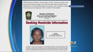 Police Chief: No Truth To Reports Of Sniper In Miami Gardens