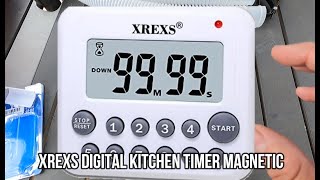 XREXS Digital Kitchen Timer Magnetic