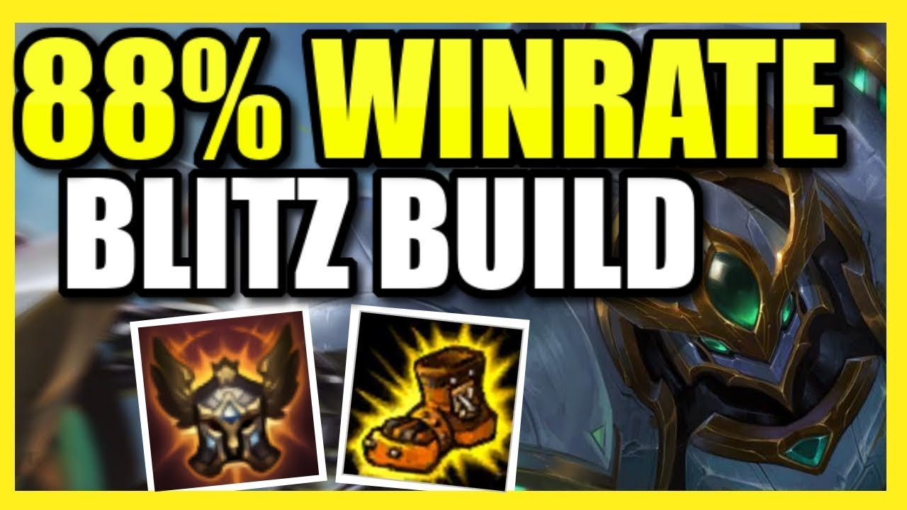 WTF? THIS 88% WIN-RATE BLITZCRANK BUILD IS STOMPING HIGH-ELO ...