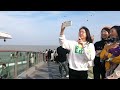 ［4k街拍］珠海情侣路 ·城市阳台 walking in zhuhai lovers road【4k】