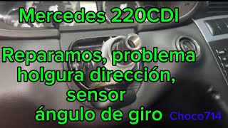 Mejor solución para holgura volante, Mercedes, sensor ángulo de giro