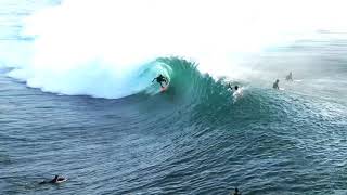 Solid swell and some good surfing from Desert Point, Lombok