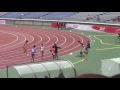 2014ジュニアオリンピック陸上 b男子1500m 予選１組