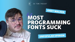 Unpopular opinion! Most programming fonts suck 👎