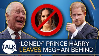 'LONELY' Prince Harry To Attend King's Coronation WITHOUT Meghan Markle
