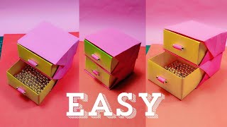 Creative Paper Drawer DIY | Simple Step-by-Step Tutorial #diy #craft #art