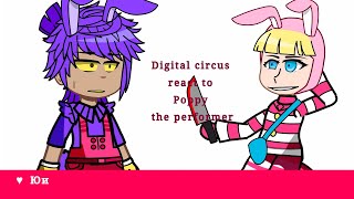 • Characters Amazing Digital circus react to Popee the performer ||ADC|| ||PTP|| ||Юи♥|| •