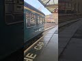 KWVR Diesel Train Arriving at Keighley Station 4k