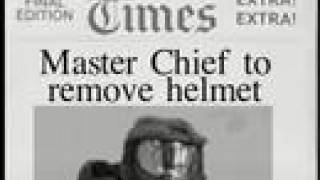 Master Chief takes off his helmet!!
