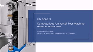 Universal Testing Machine HD-B609-S