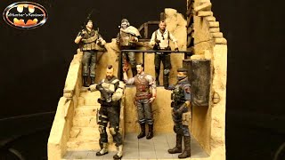 Twelve World Military Encampment Ruined Building 1:12 Diorama Action FIgure Review \u0026 Comparison