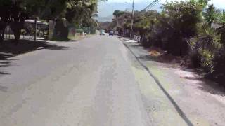 100km/h  or 62mph  speed run on electric bike in Costa Rica.  E-bike.  Liveforphysics