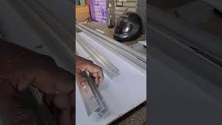 aluminium sliding window making #அலுமினியம் ஸ்லைடிங் ஜன்னல்#shortsvideo