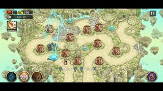 Kingdom Rush Origins-王國保衛戰3-艾納妮神殿-Shrine of Elynie(英雄模式老兵難度,全黃金長弓塔過關)