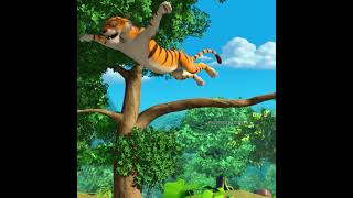 SHER KHAN UDEGA #powerkidsshorts #junglebook #mowgli #junglebookinhindi #baloo