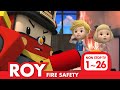 [🚒Fire Safety with ROY] Full Episodes│1~26 Episodes│2 Hour│Robocar POLI TV