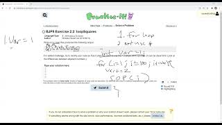 Exercise 2.2 (loopSquares) Java Tutorial || Practice-It