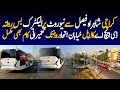 Karachi Shahrah Faisal Electric Bus Route Development | DHA Khayaban-E-Ittehad Road Construction