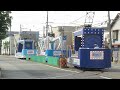 《貴重映像》　函館市電の花電車　駒場車庫出庫シーン