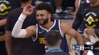 Jamal Murray with the FULL COURT BUZZER BEATER in Game 4 😱