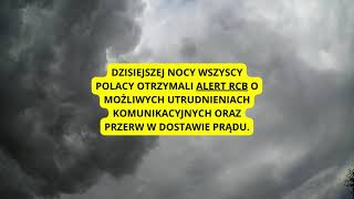 UWAGA! DZISIAJ 17.01 W POLSCE BARDZO SILNE WIATRY.