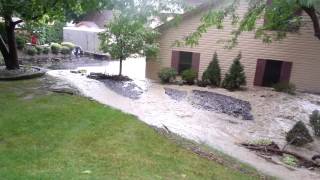 Flooding In Canandaigua, NY July 28, 2014