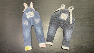 Комбинезон для куклы | overalls for dll