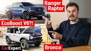 First look: 2022 Ranger Raptor + EcoBoost V6 coming for Ford Bronco & Ranger Raptor!