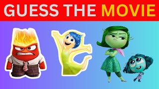 Guess the MOVIE by Emoji Quiz! 🎬 (50 Movies Emoji Puzzles) 🍿🎬🎥 | #insideout2 #emojichallenge #quiz