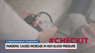 Blood pressure spikes attributed to pandemic